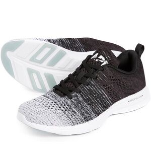 APL Women's Black and White Running Shoes